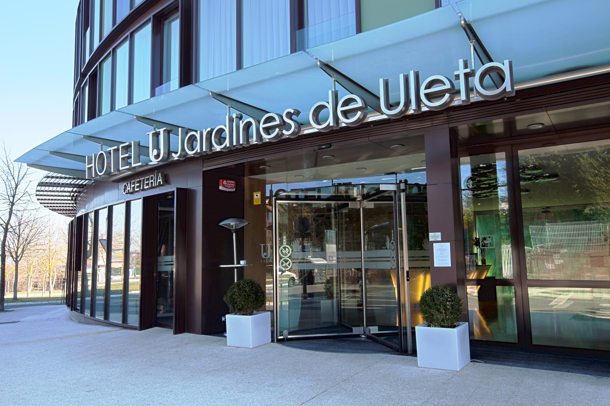 Hotel Jardines De Uleta Suites Vitoria-Gasteiz Exteriér fotografie
